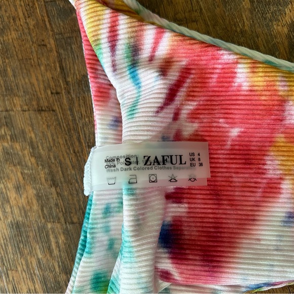 Zaful Tie-Dye Bikini Bottom - Picture 3 of 5